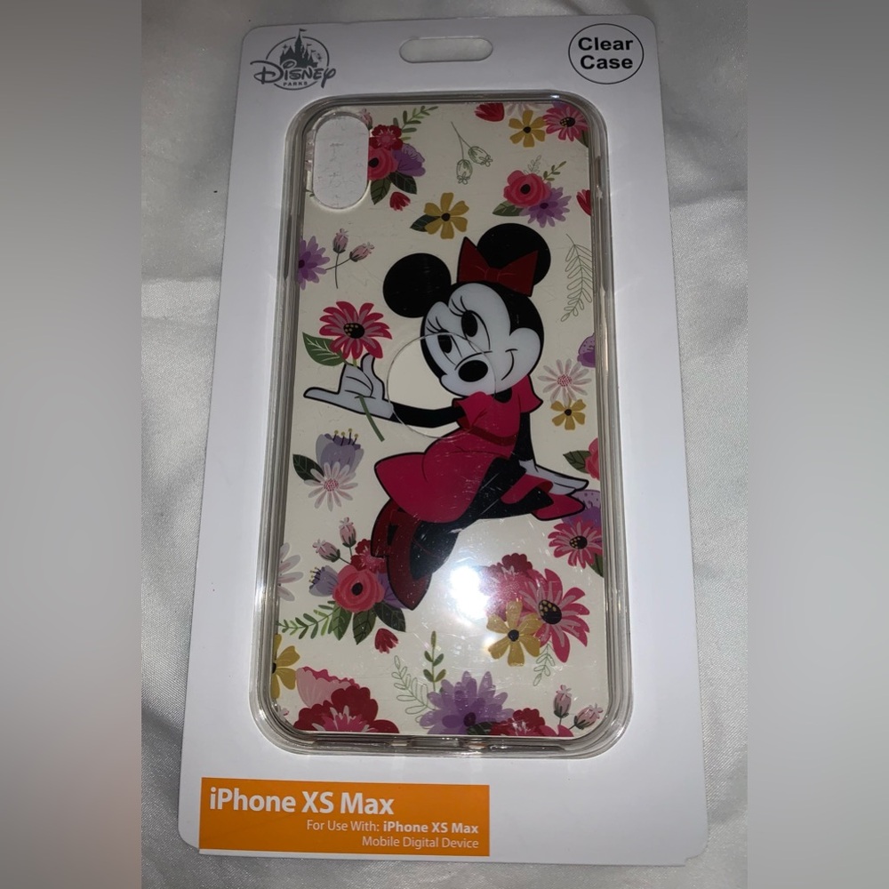 Disney parks iPhone X/xs, xs Max Floral Minnie Mouse Phone Case - Multicolor